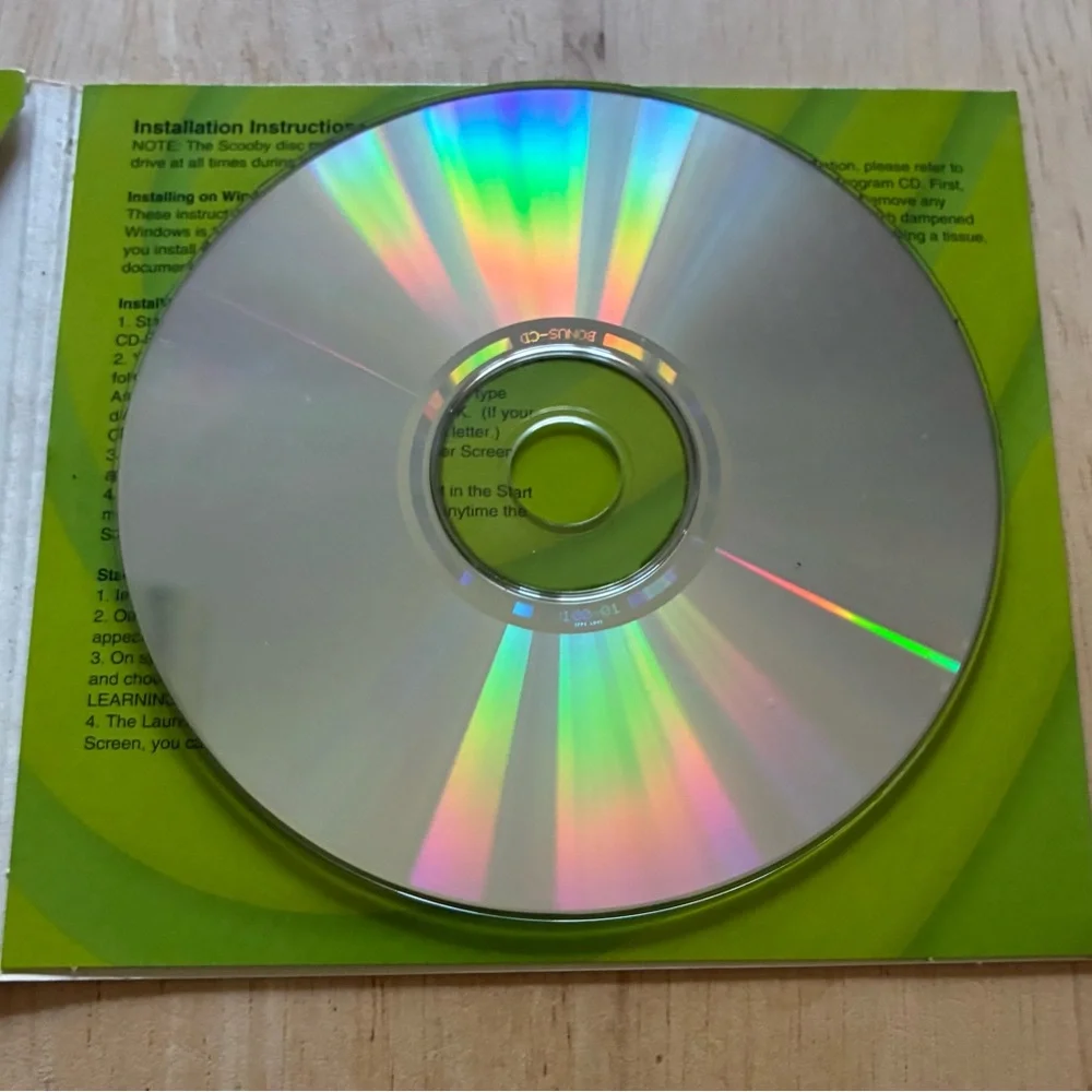 Scooby-Doo! Activity Challenge Bonus CD (PC Games) 2001